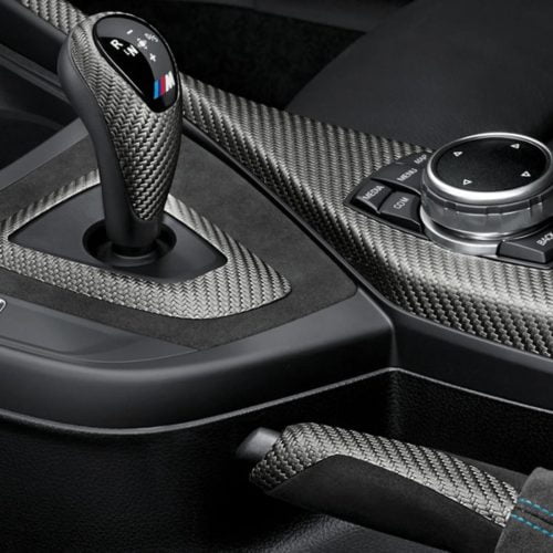 BMW M Performance M2 Carbon Fiber and Alcantara Double-Clutch Transmission Interior Equipment Kit