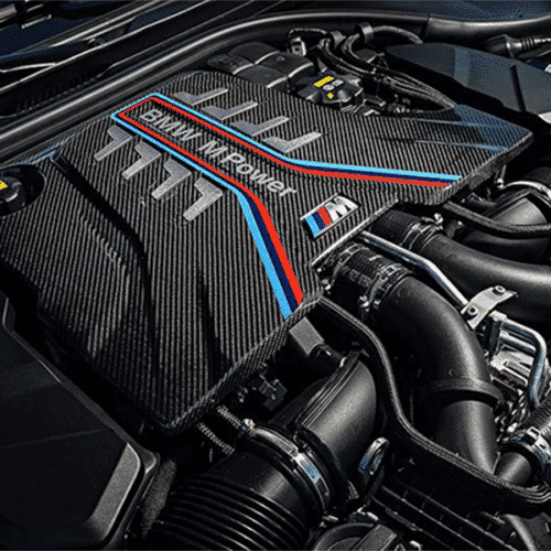 BMW M Performance Carbon Fiber Engine Cover – Image 2