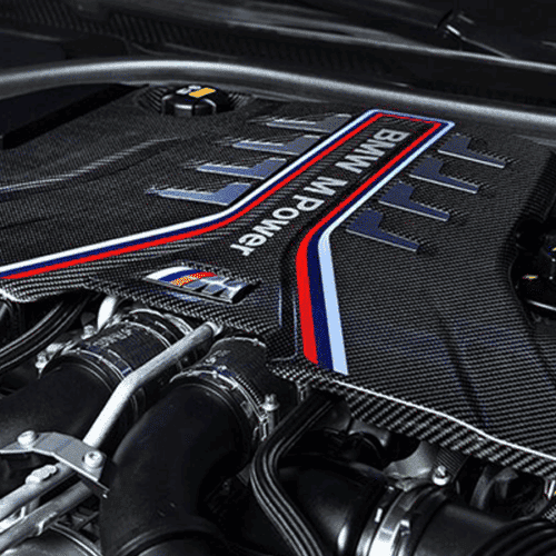 BMW M Performance Carbon Fiber Engine Cover – Image 3