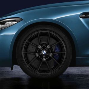 Pfsiter Autotechnik- Shop BMW M Performance Style 763M Summer Complete Wheel Tire Set Matte Black