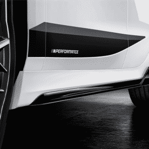 Pfsiter Autotechnik- Shop M Performance sill inserts black high gloss