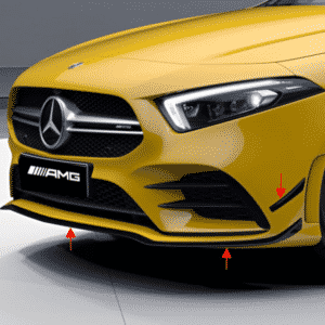 Pfsiter Autotechnik- Shop MERCEDES BENZ AMG Aero frontspoiler flaps1