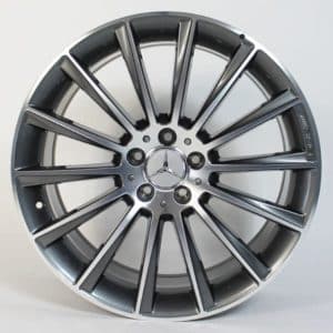 C 43 AMG 19 Zoll Felgen Satz Vielspeichen-Rad grau C-Klasse W205 Original Mercedes-Benz
