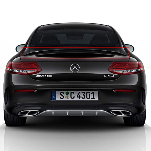 Mercedes Benz Amg C63 C205 Rear Spoiler Shop Pfister Autotechnik