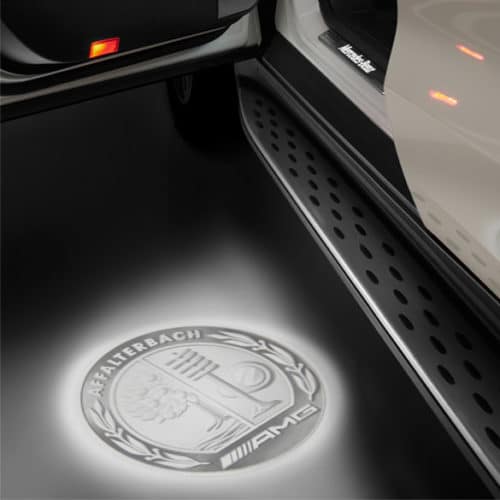 AMG Wappen LED Projektor Türbeleuchtung Original Mercedes-Benz