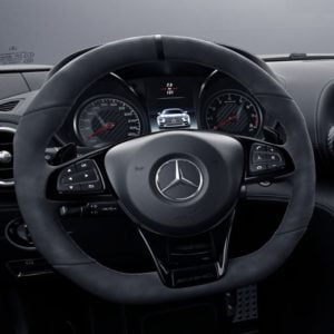 AMG Nightpaket Lenkradblende Interieur Umbausatz Original Mercedes-Benz