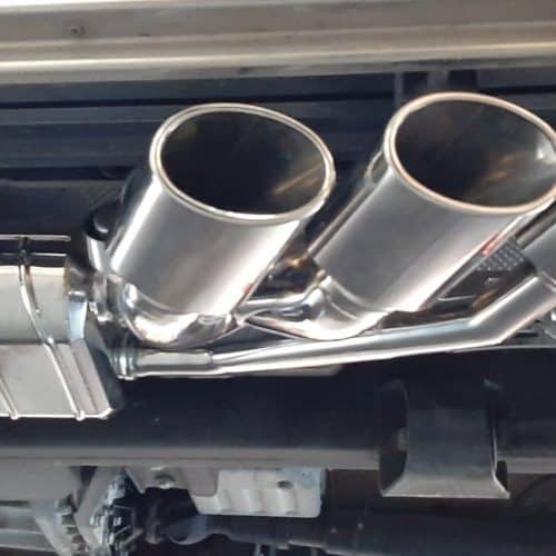 CAPRISTO EXHAUST MERCEDES BENZ-AMG G63 (W463) – ECE Valved Triple Mufflers (CES3)