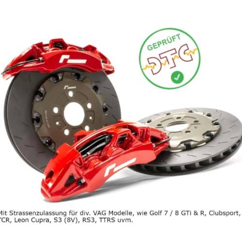 RacingLine Big Brake Forged Monoblock Brake Stage 3 Kit For MQB Platform 355/380mm