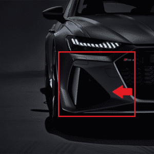 Pfsiter Autotechnik- Shop Audi RS6 C8 Bumper Grilles Aluminum Optic