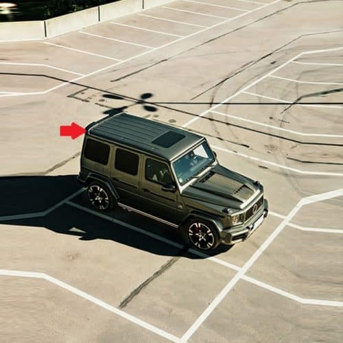 Lorinser Mercedes Benz G-Class W463A Roof wing