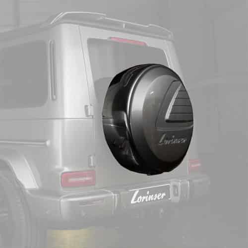 Pfsiter Autotechnik- Shop Lorinser Mercedes Benz G Class W463A Spare wheel cover 3