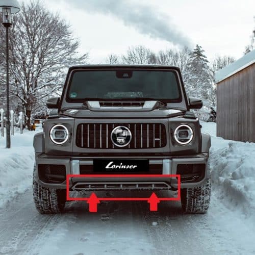 Pfsiter Autotechnik- Shop Lorinser Mercedes Benz G Class W463A front bumper add on part