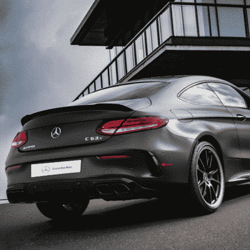 Pfsiter Autotechnik- Shop MERCEDES BENZ AMG C63 C205 A205 Aerodynamic rear flics 2