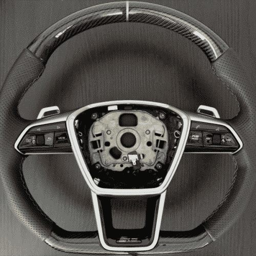 Pfsiter Autotechnik- Shop Audi Custom Flat Bottom Steering Wheel 5