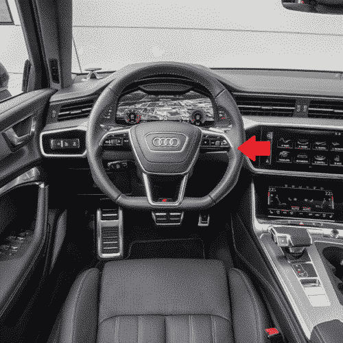 Pfsiter Autotechnik- Shop Audi Post Facelift Alcantara Flat Bottom Steering Wheel