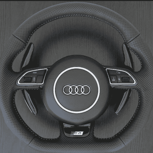 Audi Post-Facelift Carbon Fiber Shift Paddle Extensions – Image 3