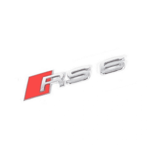 Pfsiter Autotechnik- Shop chrome rs6 emblems 1