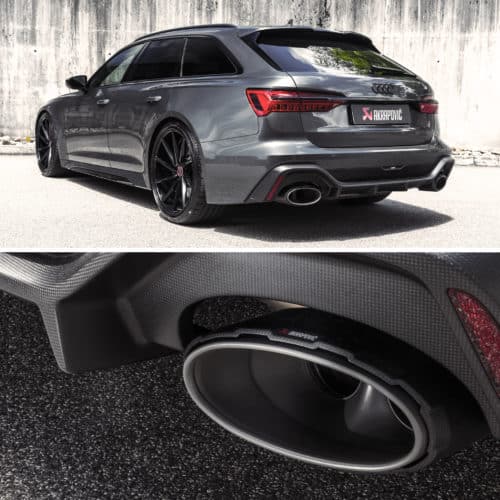 Akrapovic Audi RS6 Avant (C8) Rear Carbon Fiber Diffuser