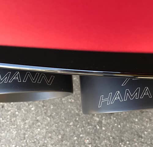 Pfsiter Autotechnik- Shop Hamann BMW X6M Exhaust Red