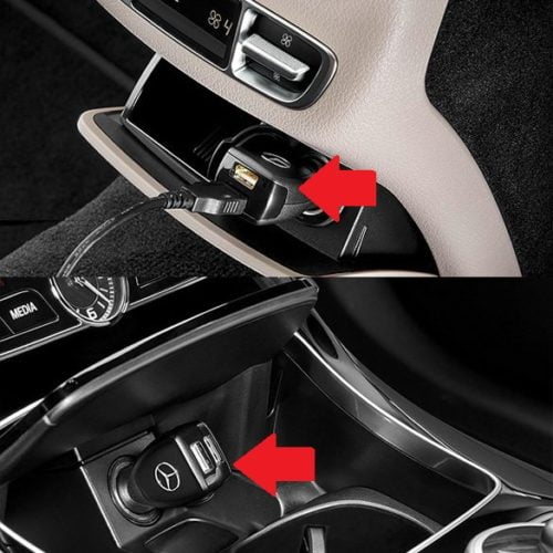 Mercedes-Benz USB power charger