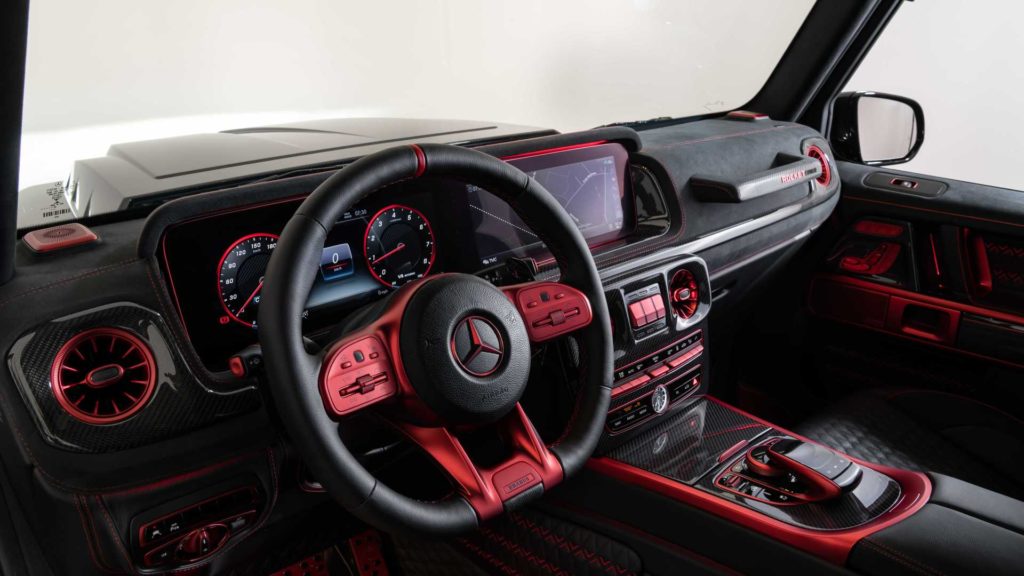 Pfsiter Autotechnik- Shop brabus 900 rocket edition interior