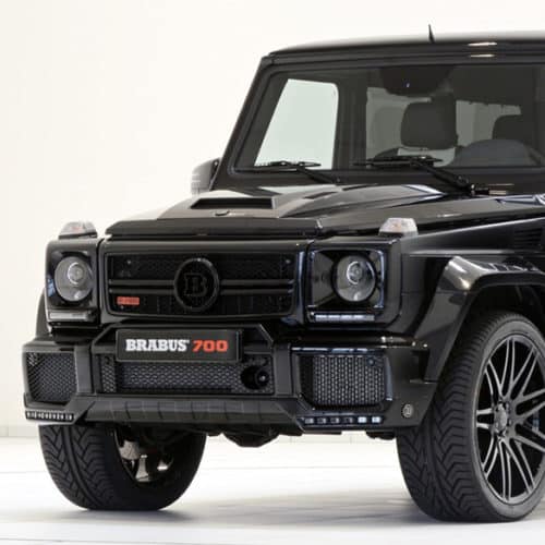 Pfsiter Autotechnik- Shop Brabus Mercedes Benz G Class W463 Daytime running lights black 5