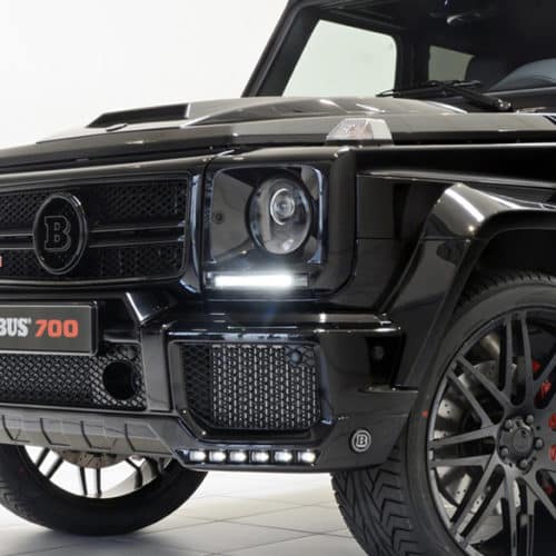 Pfsiter Autotechnik- Shop Brabus Mercedes Benz G Class W463 Xenon Headlight Black 4