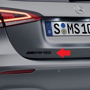 Pfsiter Autotechnik- Shop Mercedes Benz AMG A Class 177 Logo lettering black