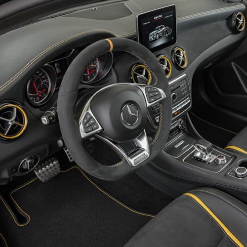 Pfsiter Autotechnik- Shop Mercedes Benz AMG Air vents Yellow Night Edition 2
