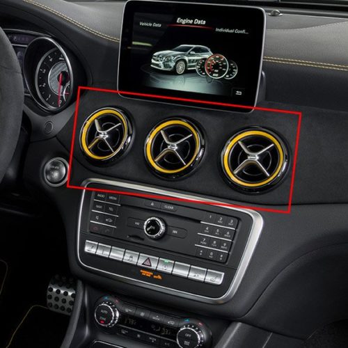 Pfsiter Autotechnik- Shop Mercedes Benz AMG Air vents Yellow Night Edition