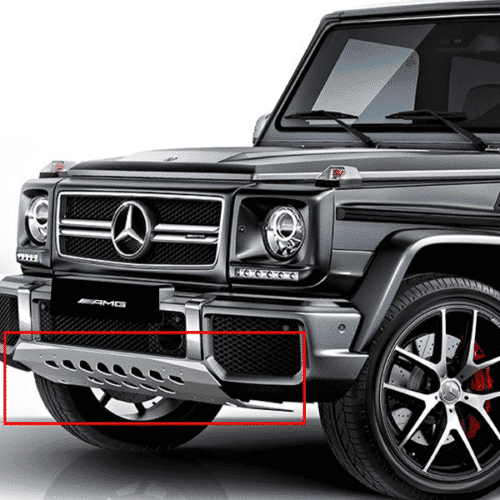 Pfsiter Autotechnik- Shop Mercedes Benz G Class W463 Stainless steel underride guard