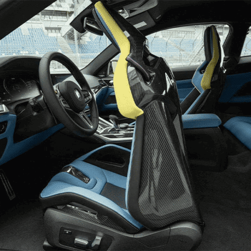 Pfsiter Autotechnik- Shop Oem BMW M4 G82 Carbon Fiber Bucket Seats Retrofit Kit Leather Merino 1