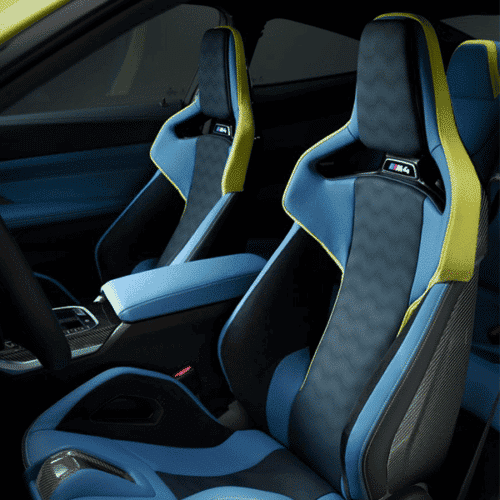 Pfsiter Autotechnik- Shop Oem BMW M4 G82 Carbon Fiber Bucket Seats Retrofit Kit Leather Merino 7