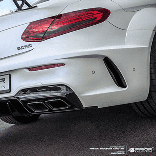 Pfsiter Autotechnik- Shop Prior Design Mercedes C Class Coupe W205 Widebody Aerodynamic Kit 8