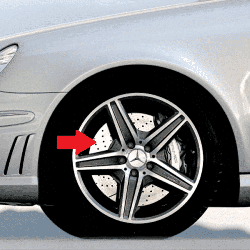 Pfsiter Autotechnik- Shop Mercedes Benz AMG brake discs Front 3