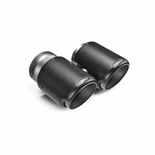 Pfsiter Autotechnik- Shop Akrapovic BMW M3 G80 M4 G82 Carbon Tail Pipe Set Octagonal 3 2