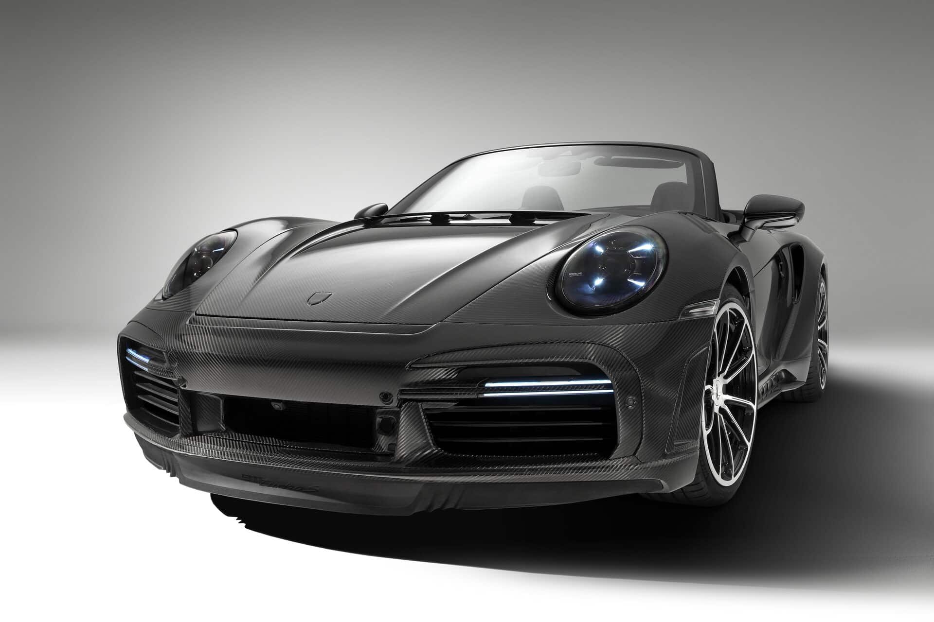 TopCar Design Part 3 Carbon Front Spoiler for Porsche 911 (992