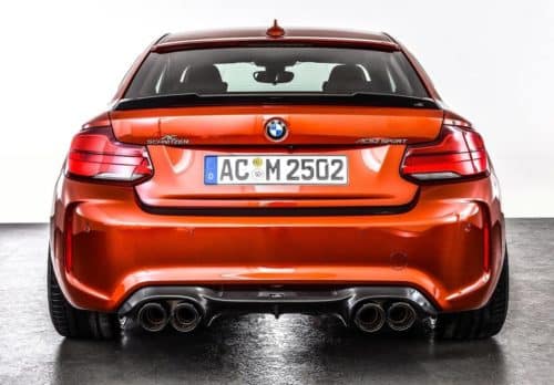 AC Schnitzer quad sports exhaust BMW M2 F87 Competition, CS