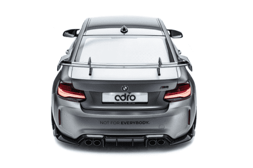 ADRO BMW F87 M2 Carbon Fiber Spoiler Rear Swan Neck Wing