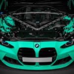 With BMW M Power Decal