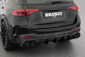 BRABUS Carbon Rear Diffuser & Titanium Exhaust for Mercedes GLE 63 S AMG V167