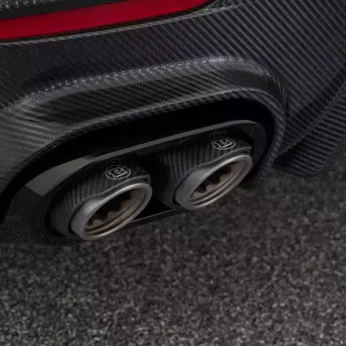 BRABUS Carbon Rear Diffuser & Titanium Exhaust for Mercedes GLE 63 S AMG V167 – Image 3