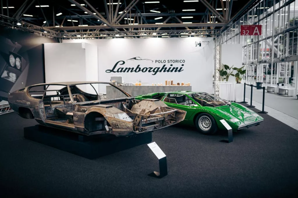 Countach LP 400: Lamborghini Polo Storico's Mostra Unprecedented a Bologna 6 Pfsiter Autotechnik- Shop 648990 scaled 2