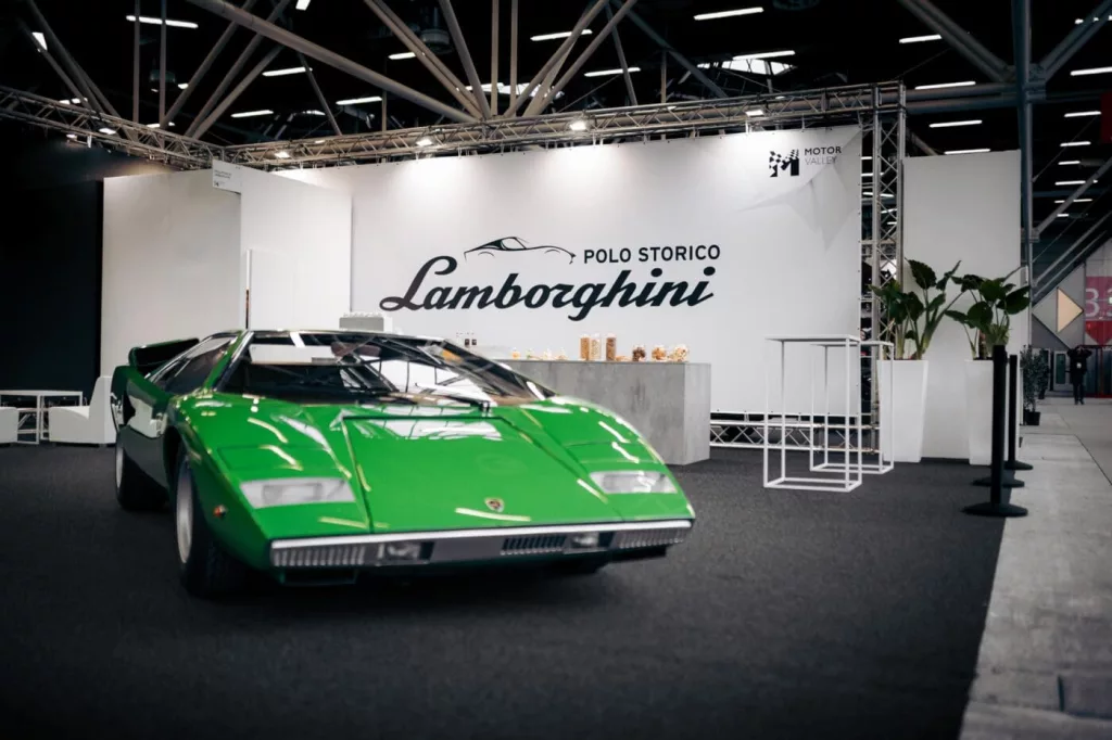 Countach LP 400: Lamborghini Polo Storico's Mostra Unprecedented a Bologna 4 Pfsiter Autotechnik- Shop 648992 scaled 2