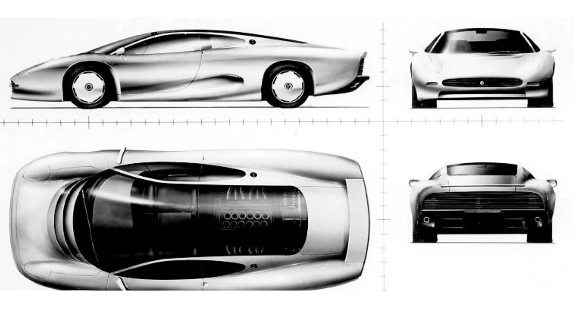 The Jaguar XJ220 Bordeaux (Sold for Over 1.7M € in 2021)