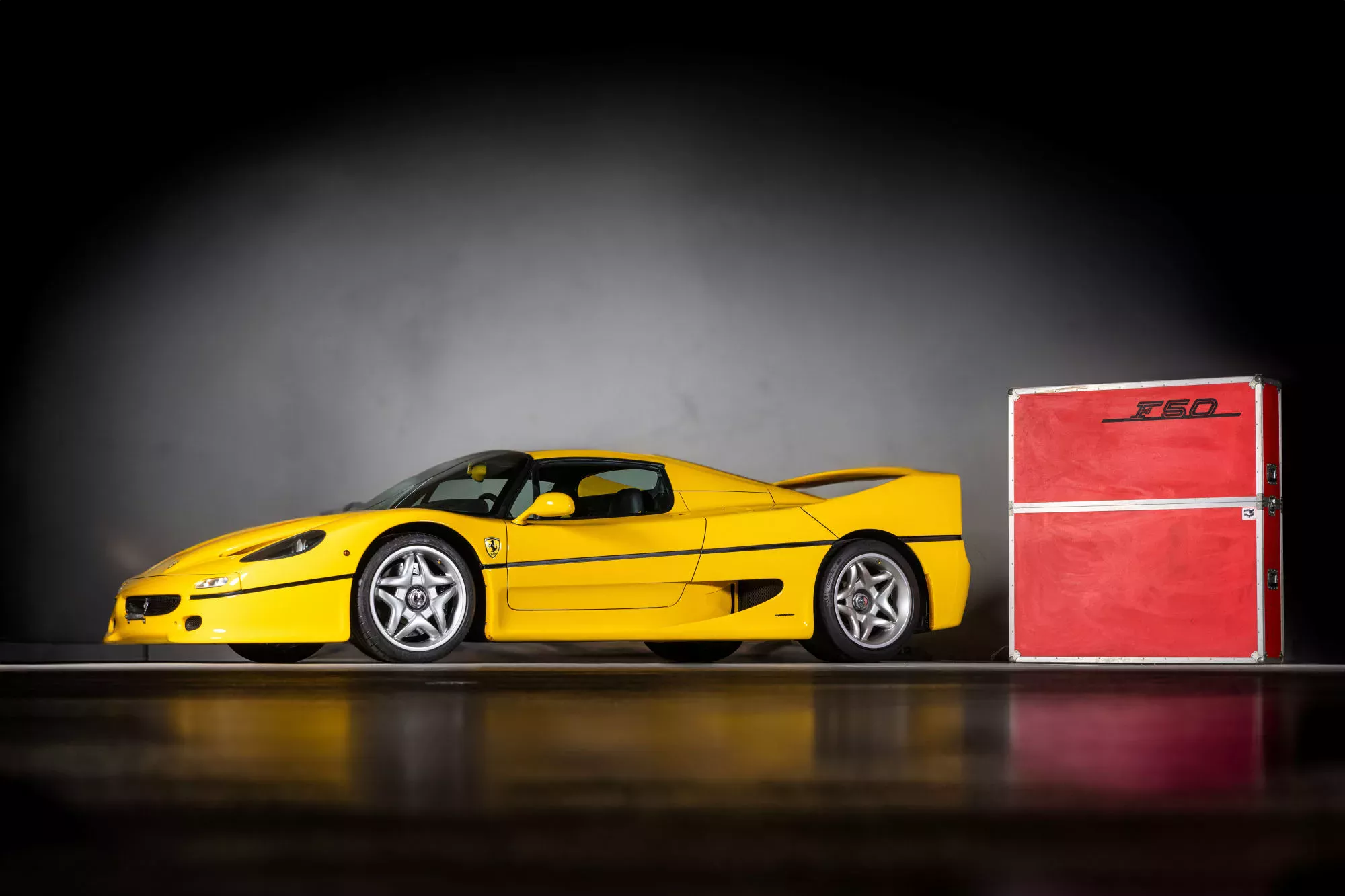 The Ferrari F50 Giallo Modena