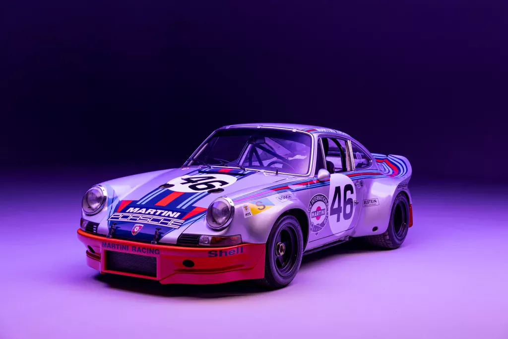 The 1970s Porsche 911 Carrera RSR Martini Racing, Valued between 4.4 and 6.7 Million Euros!
