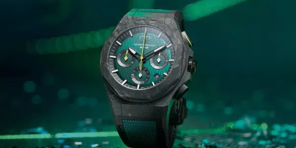 Explore Horological Excellence with the New Girard-Perregaux Laureato Green Ceramic Aston Martin Edition