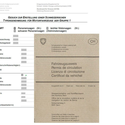 Brabus Swiss Type Approval Certificate - ECE Type Approval Certificate