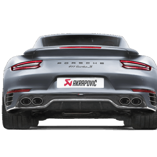 Akrapovič Slip-On Porsche 911 Turbo / Turbo S (991.2)